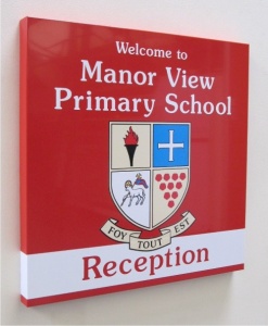 Box Tray School Signs - Signs 4 Schools